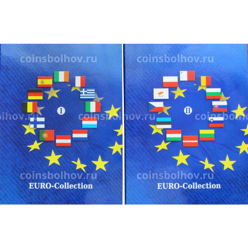 Альбом-планшет для евро-монет Euro-Collection 0004-009
