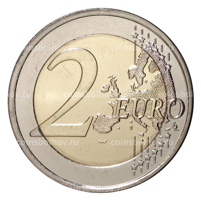Монета 2 евро 2015 года 150 лет со дня рождения Аксели Галлен-Каллела (вид 2)