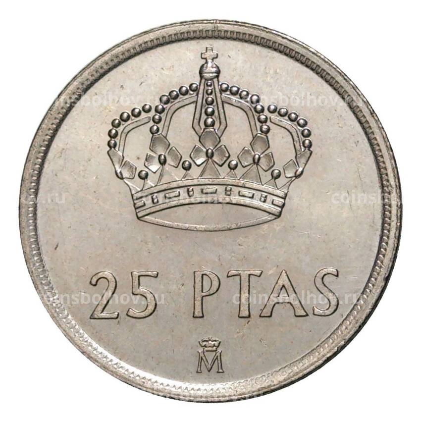 Монета 25 песет 1983 года Испания (вид 2)