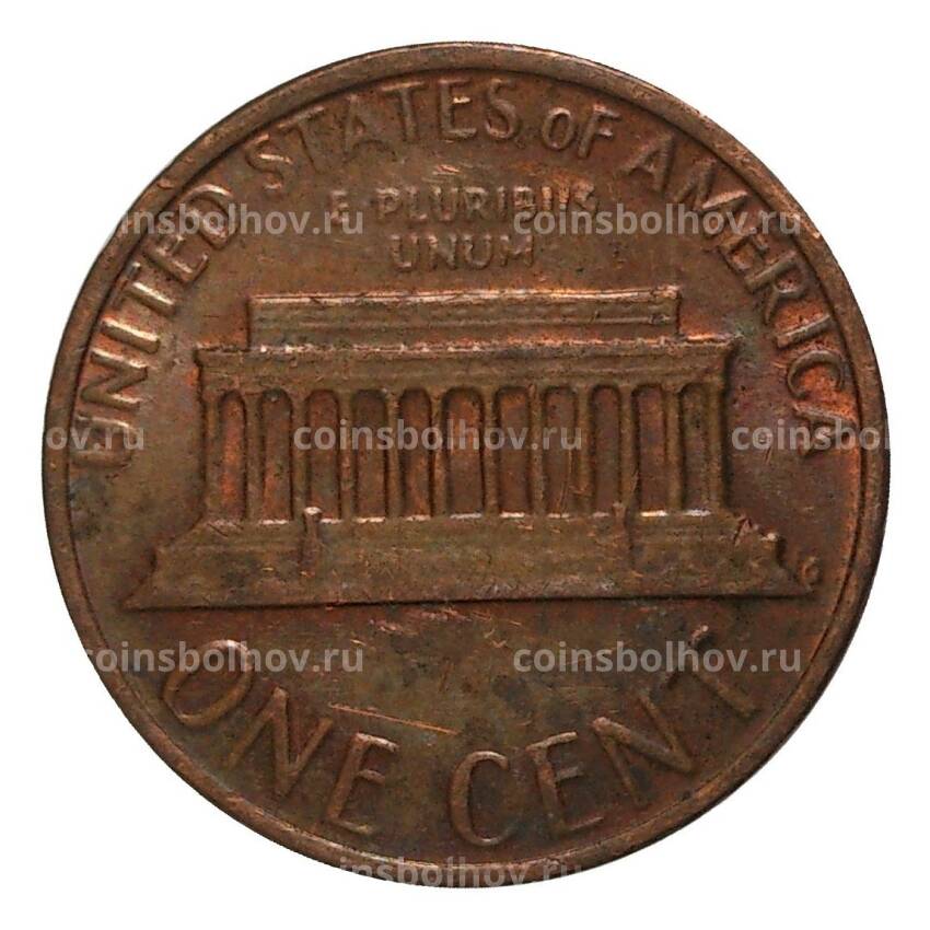 Монета 1 цент 1980 года (вид 2)