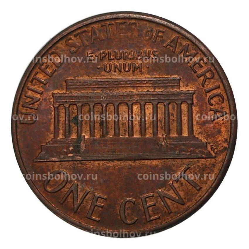 Монета 1 цент 1987 года (вид 2)