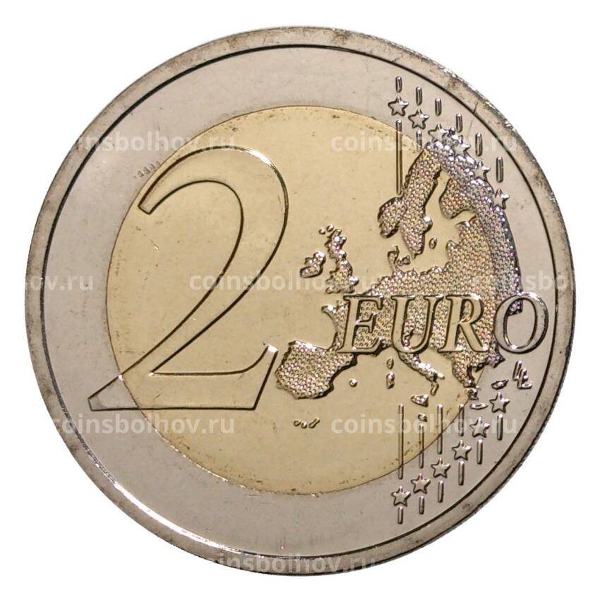 Монета 2 евро 2017 года 550 лет Истрополитанской академии (вид 2)