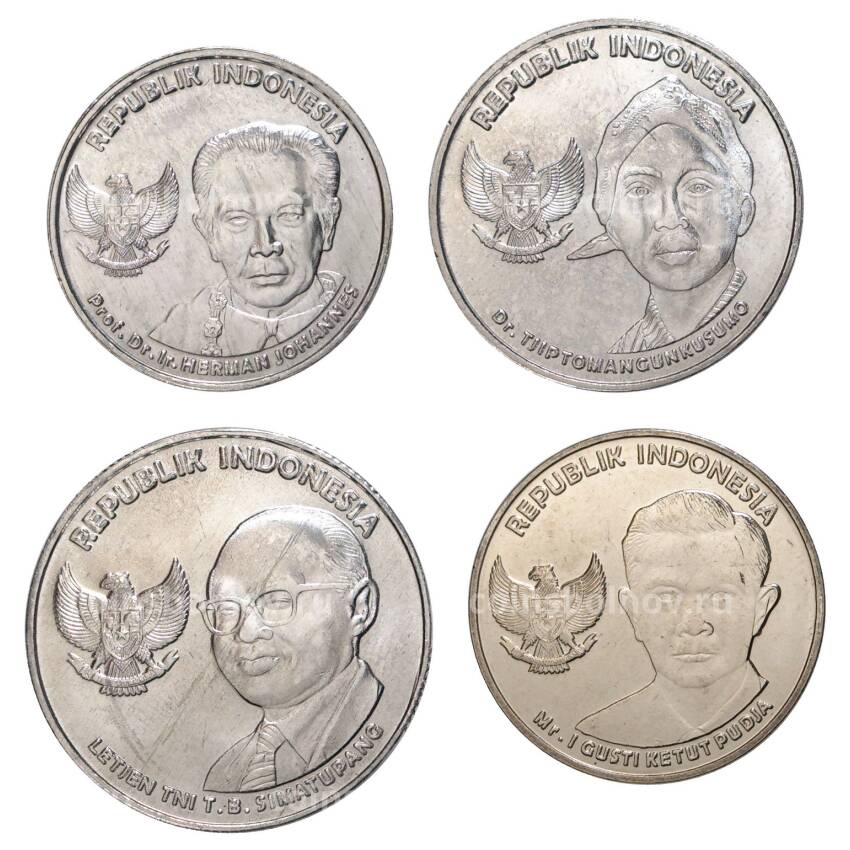 Набор монет 2016 года Индонезия