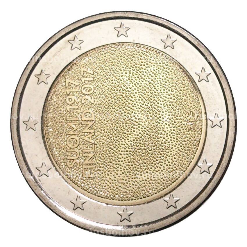 Монета 2 евро 2017 года Финляндия — 100 лет независимости