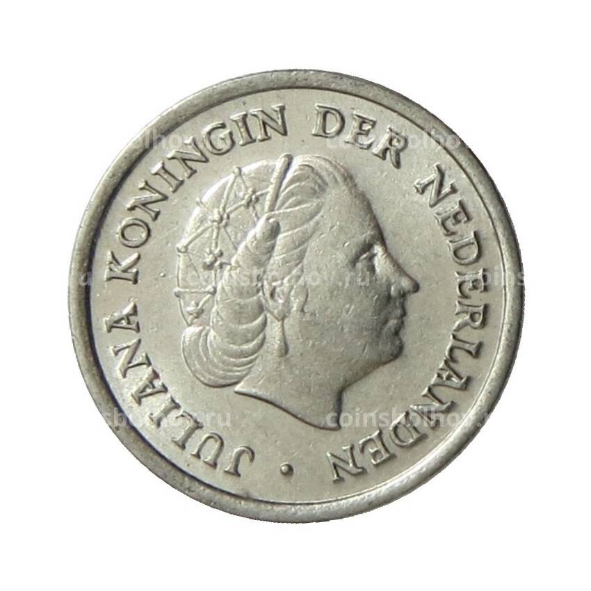 Монета 10 центов 1960 года Нидерланды (вид 2)
