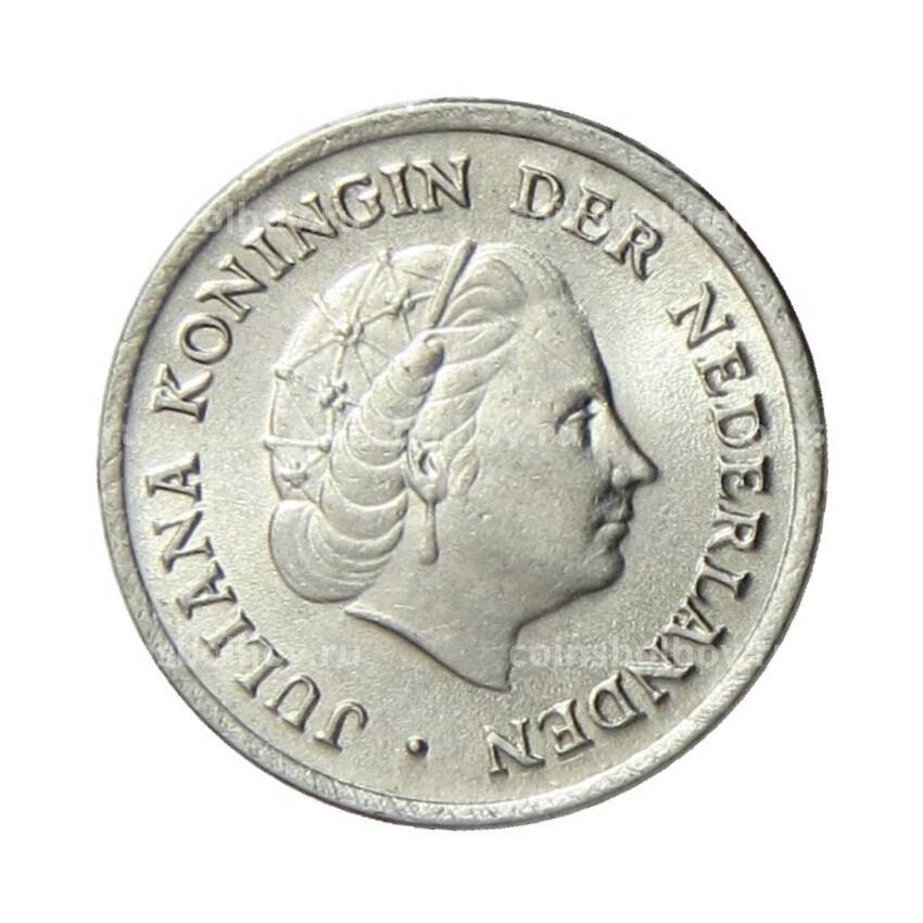 Монета 10 центов 1976 года Нидерланды (вид 2)