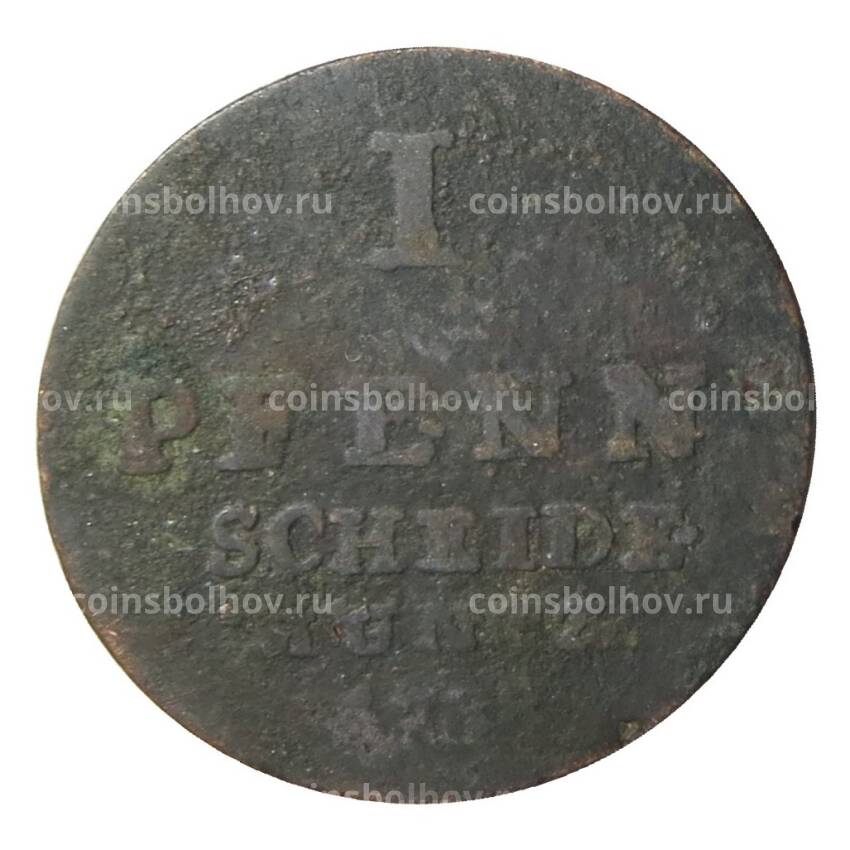 Монета 1 пфенниг 1788 года Германские государства — Брауншвейг-Люнебург
