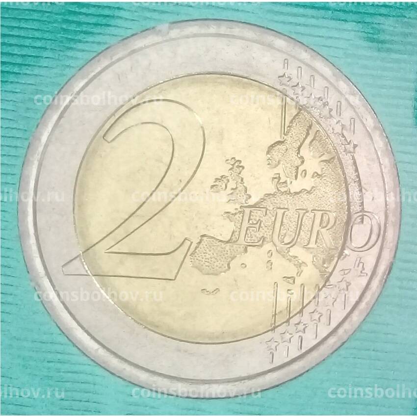 Монета 2 евро 2013 года Ватикан — 28 Международный день молодёжи в Рио-де-Жанейро (вид 2)