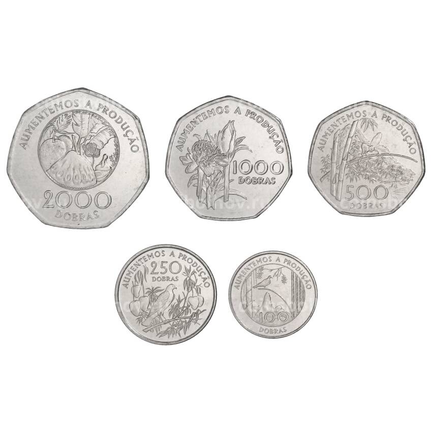 Набор монет 1997 года Сан-Томе и Принсипи