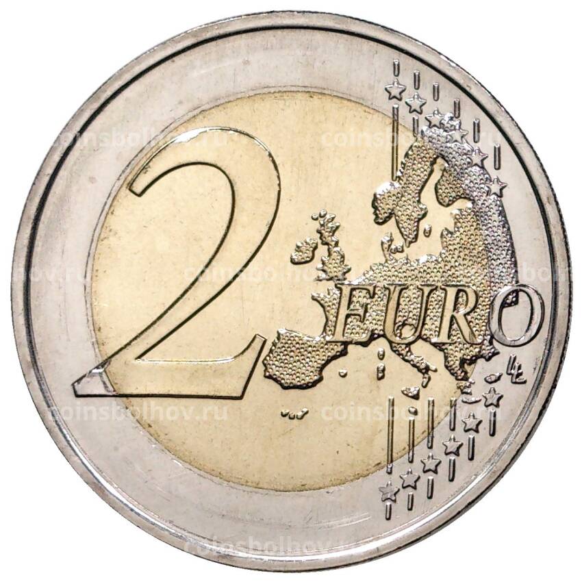 Монета 2 евро 2020 года Португалия — 730 лет университету Коимбры (вид 2)