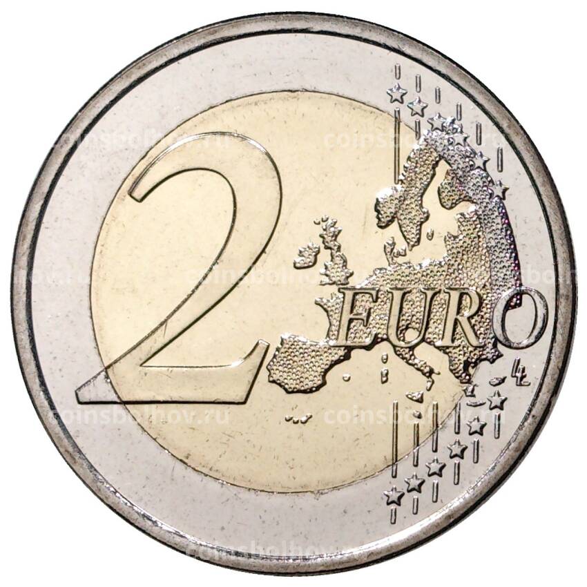 Монета 2 евро 2020 года Финляндия — 100 лет Университету Турку (вид 2)