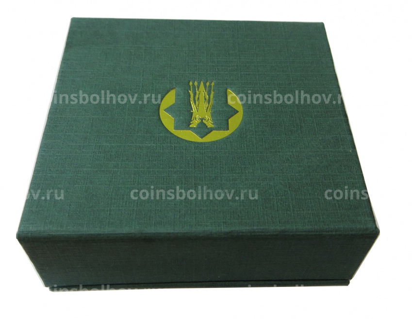 Монета 200 тенге 2020 года Казахстан «Космос — Белка и Стрелка» (в подарочной коробке) (вид 4)