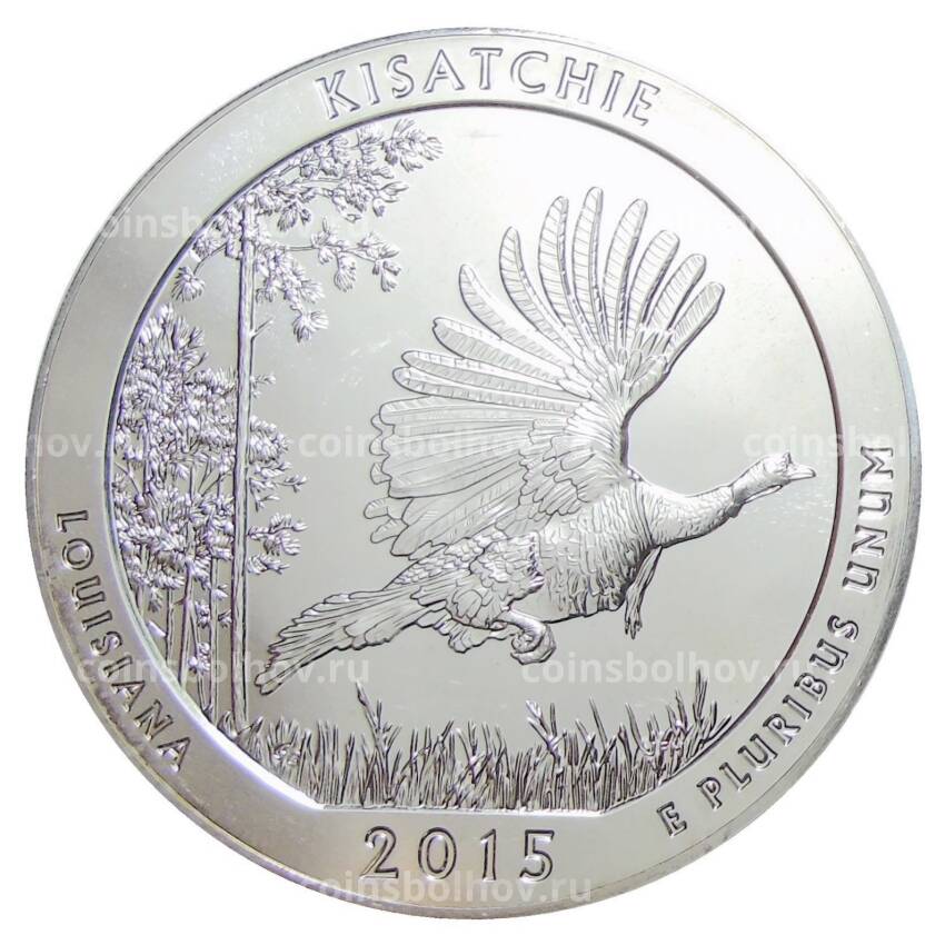 Монета 1/4 доллара  (25 центов) 2015 года США —  Национальный лес Кисатчи