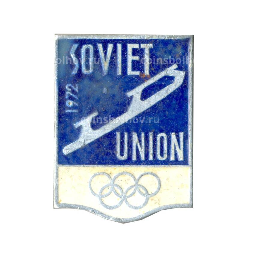 Значок Олимпиада в Саппоро -72 — Конькобежный спорт