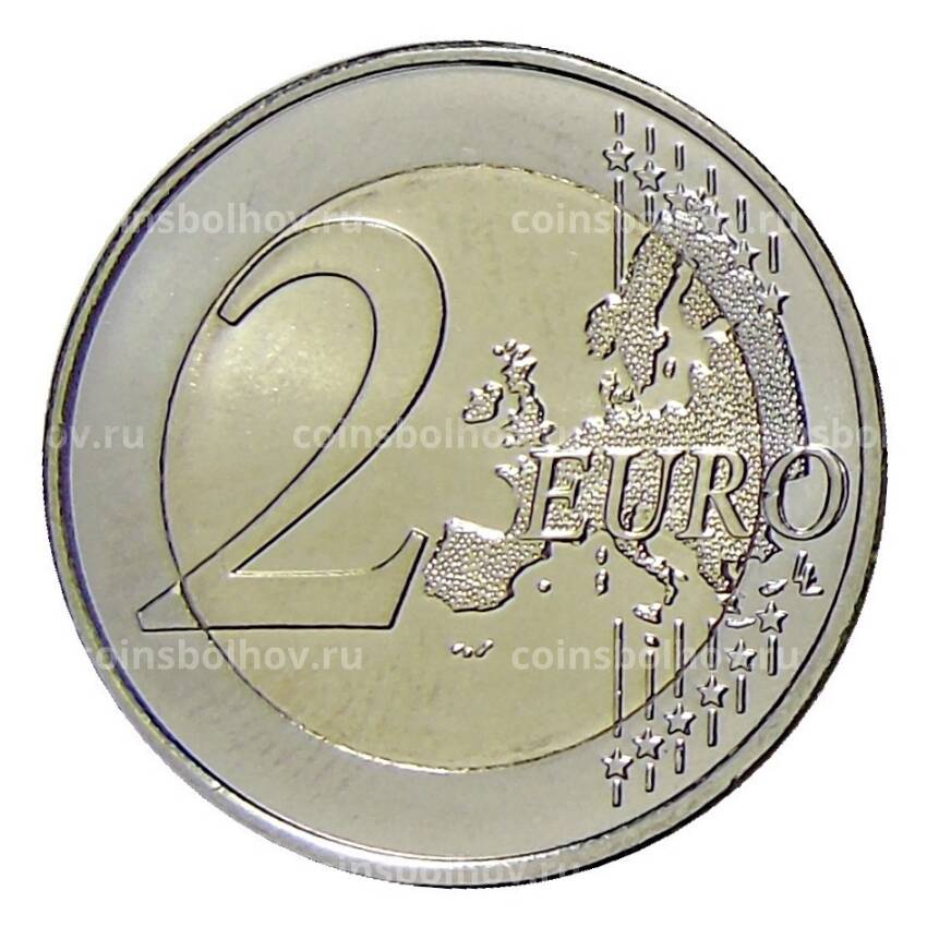 Монета 2 евро 2022 года Франция —  Жак Ширак (вид 2)