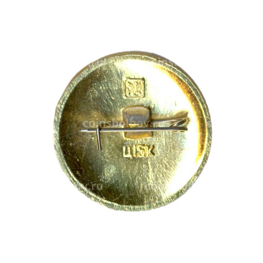 Значок Юрьев Польский  — Золотое кольцо (вид 2)