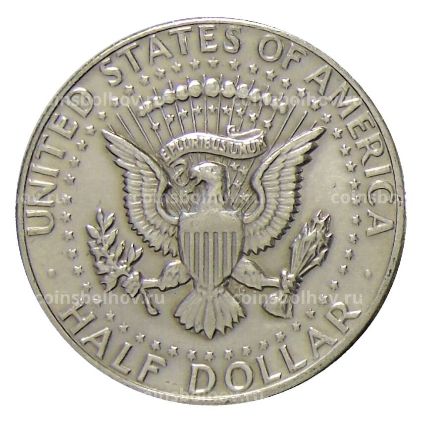 Монета 1/2 доллара (50 центов) 1974 года D США (вид 2)