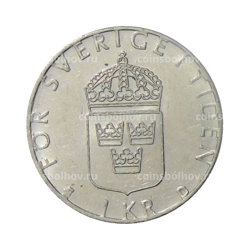 Монета 1 крона 1989 года Швеция (вид 2)