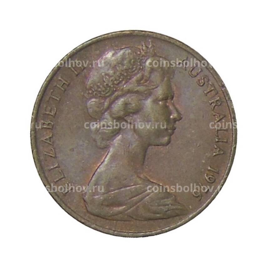 Монета 2 цента 1976 года Австралия