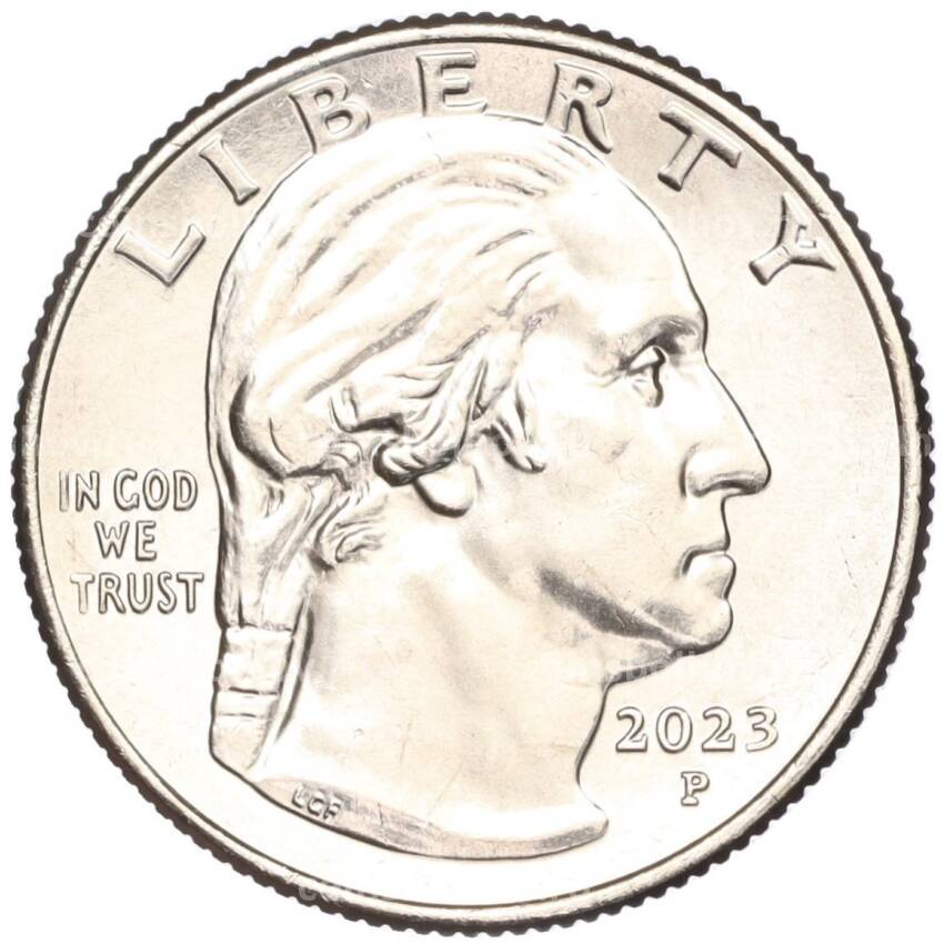 Монета  1/4 доллара (25 центов) 2023 года Р США «Американские женщины — Эдит Канакаоле» (вид 2)