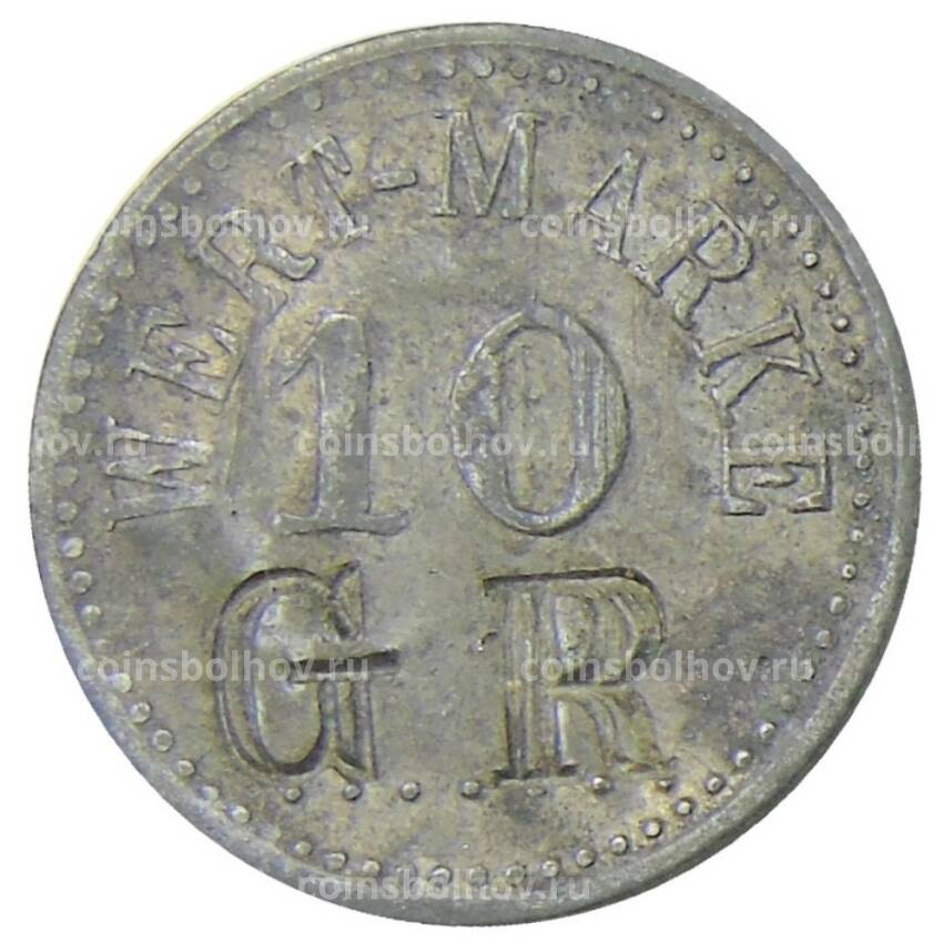 Монета Платежный жетон 10 марок Германия