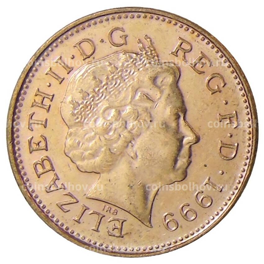 Монета 1 пенни 1999 года Великобритания