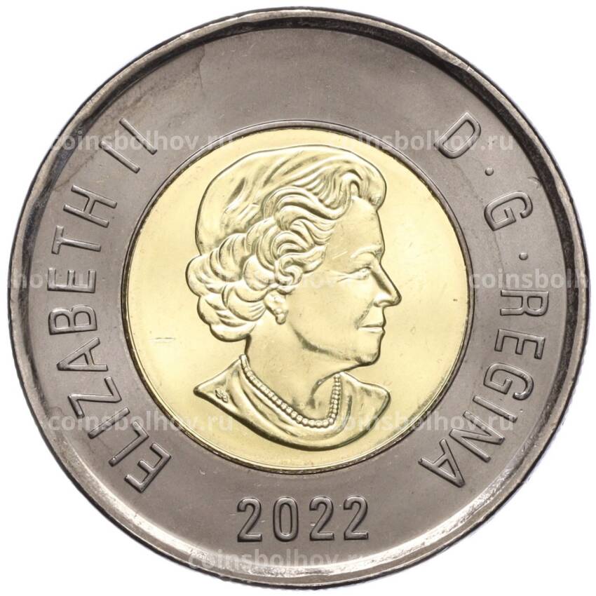 Монета 2 доллара 2022 года Канада (вид 2)