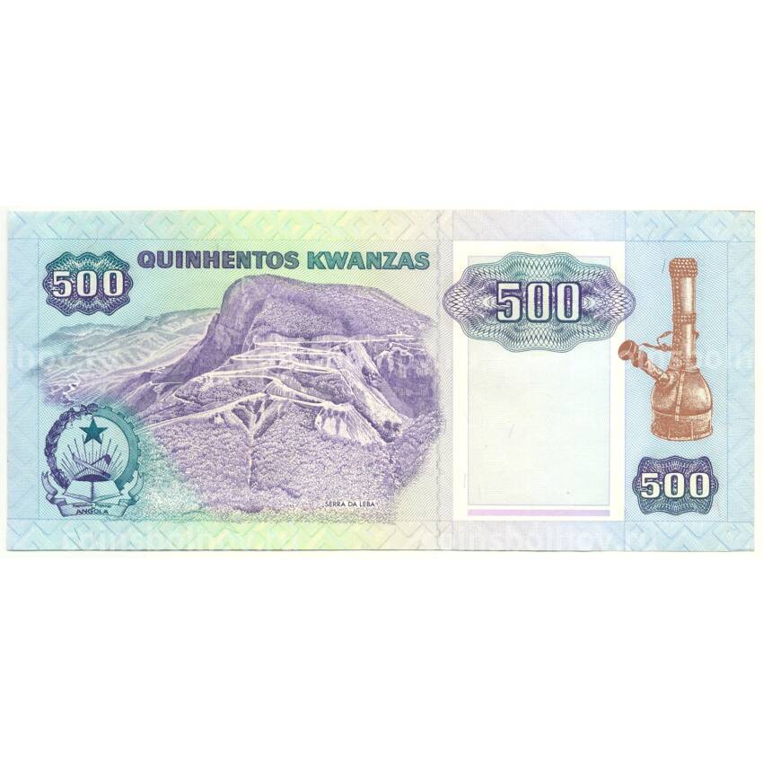Банкнота 500 кванза 1991 года Ангола (вид 2)