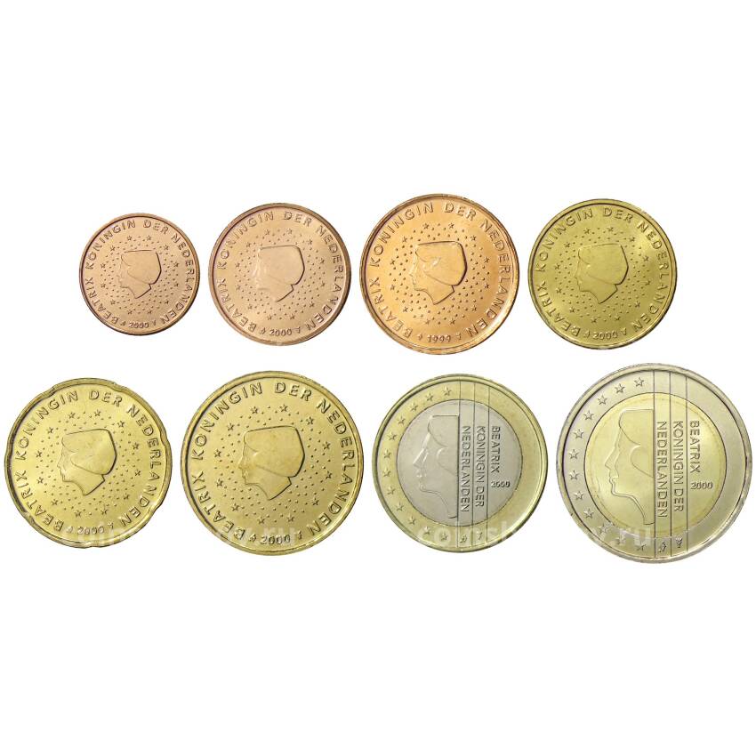Набор монет евро Нидерланды