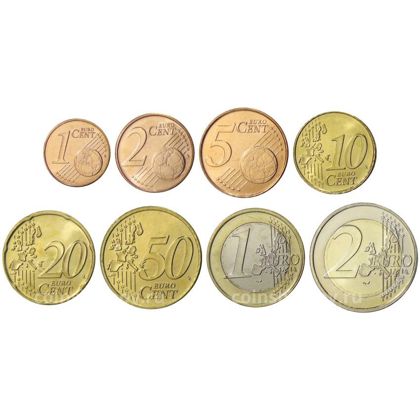 Набор монет евро Нидерланды (вид 2)