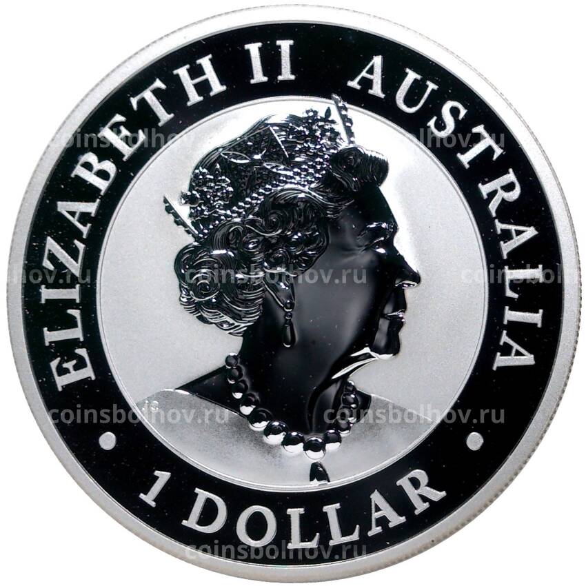 Монета 1 доллар 2020 года Австралия «Лошадь Брамби» (вид 2)