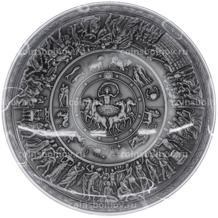 Монета 2 унции 2021 года Южная Корея «Щит Ахилла»