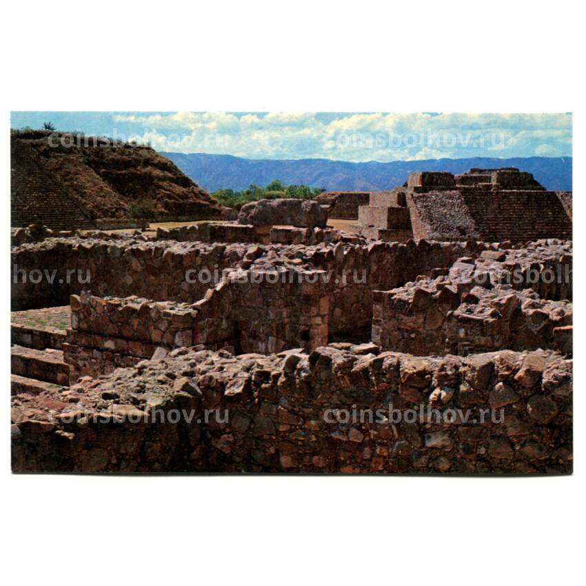 Открытка Пирамиды в городе Оахака (Мексика)