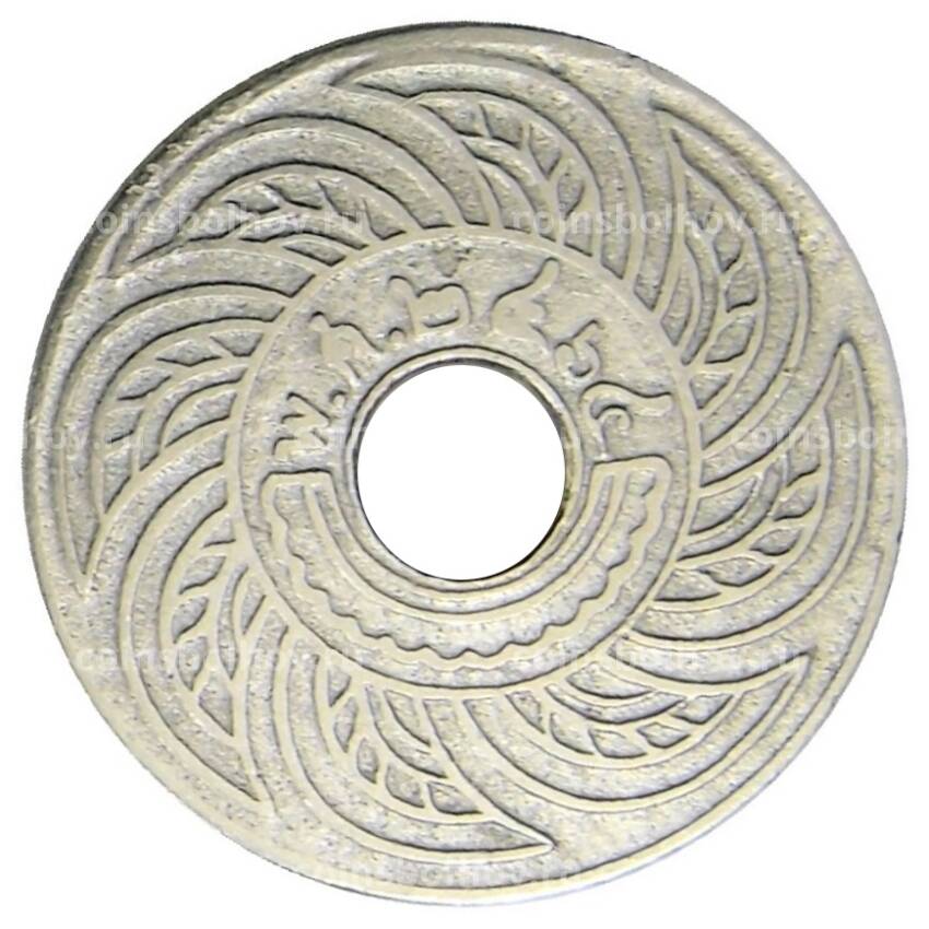 Монета 5 сатангов 1921 года Таиланд