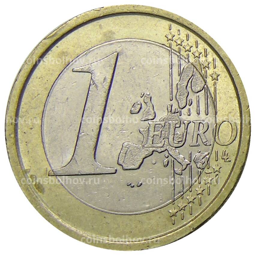 Монета 1 евро 2007 года Италия (вид 2)