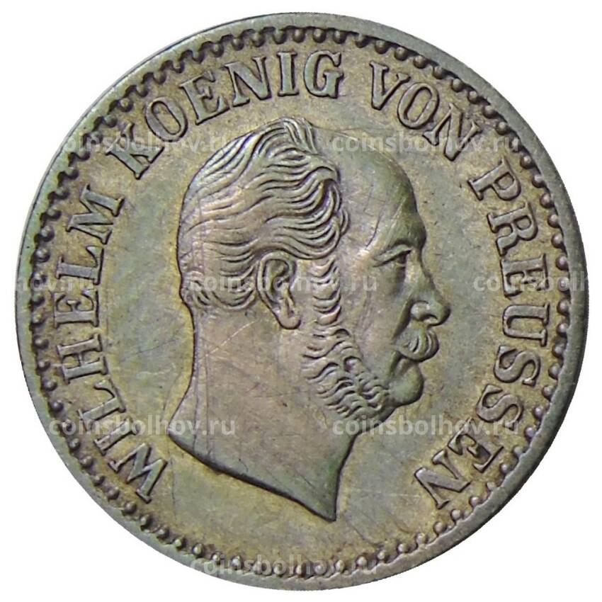 Монета 1 грош 1869 года А Германские государства — Пруссия (вид 2)
