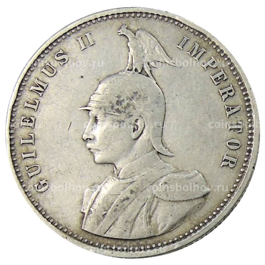 Монета 1 рупия 1914 года J Германская Восточная Африка (вид 2)