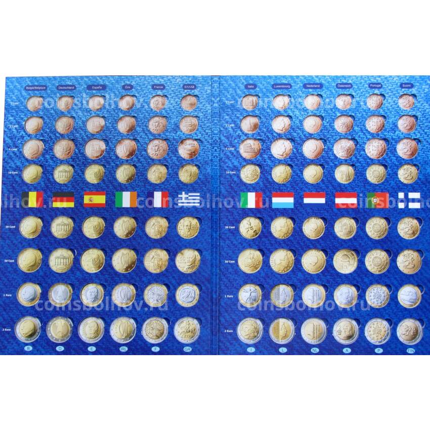 Альбом-планшет для евро-монет Euro-Collection 0004-009 (вид 2)