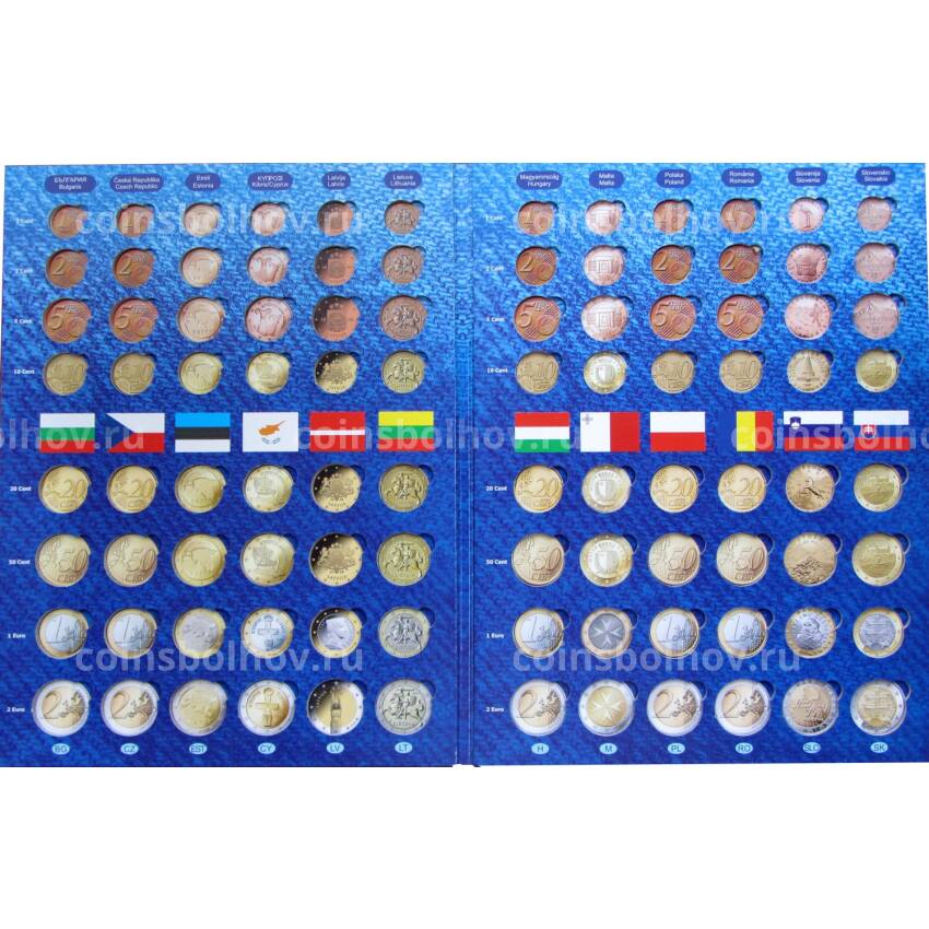 Альбом-планшет для евро-монет Euro-Collection 0004-009 (вид 3)