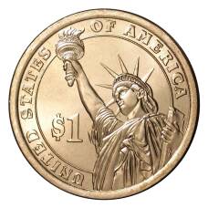 Монета 1 доллар 2012 года P Бенджамин Гаррисон 23-й президент США (реверс)