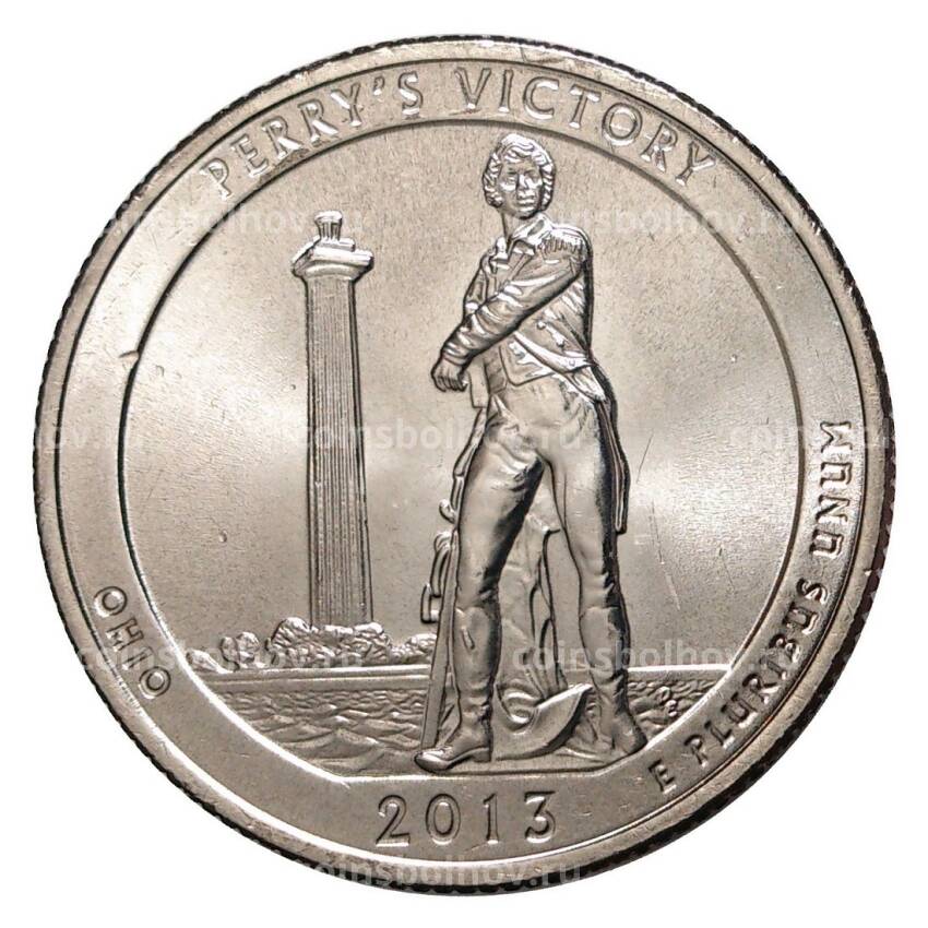 Монета 25 центов 2013 года  P №17 Международный мемориал мира