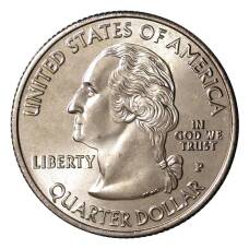 Монета 25 центов 1999 года P Штаты и территории - Джорджия (реверс)