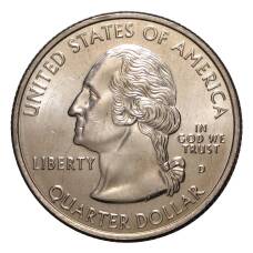 Монета 25 центов 2003 года D Штаты и территории - Мэн (реверс)