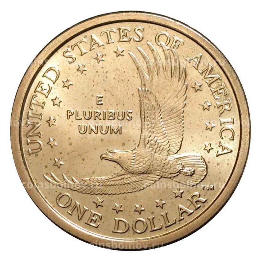 Монета 1 доллар 2000 года Сакагавея «Парящий Орёл» P (вид 2)
