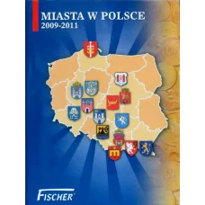 Альбом-планшет под 15 двухзлотовых монет серии ''Исторические города Польши'' (аверс)