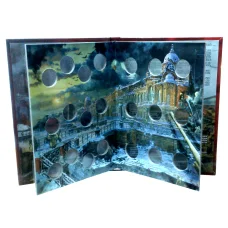 Альбом Памятные монеты 5 и 10 рублей - 70-летие Победы в ВОВ (реверс)