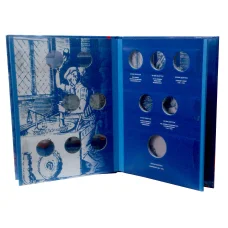 Альбом для юбилейных монет Польши 1990-1994  (реверс)