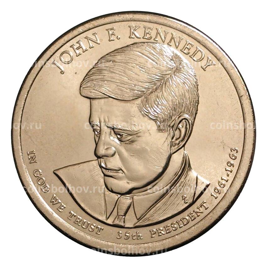 Монета 1 доллар 2015 года D Джон Кеннеди 35-й президент США