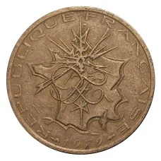 Монета 10 франков 1979 года Франция (аверс)