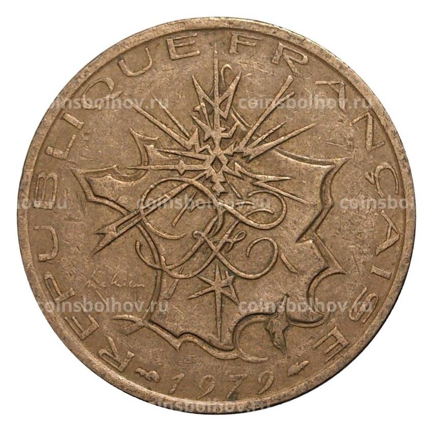 Монета 10 франков 1979 года Франция